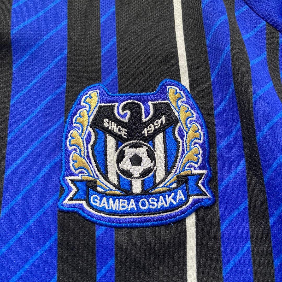 GAMBA OSAKA　ガンバ大阪　ユニフォーム　長袖　刺繍　2009-2010