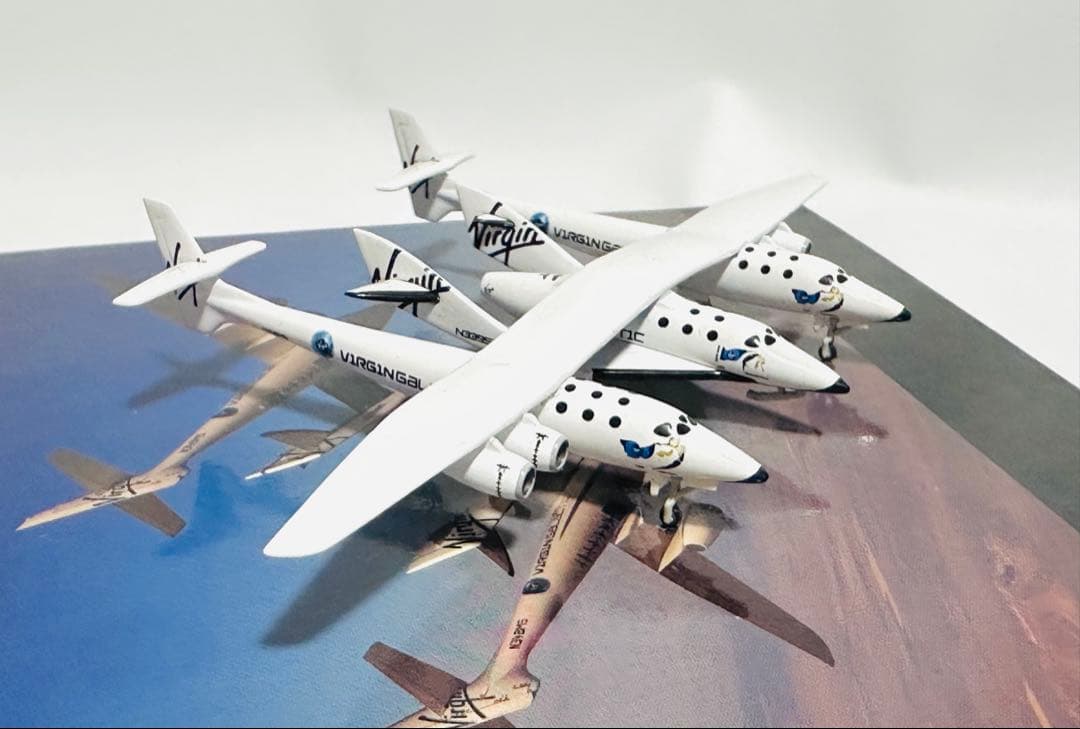 航空機・ヘリコプター JC Wings 1/400 Virgin Eve & Enterprise
