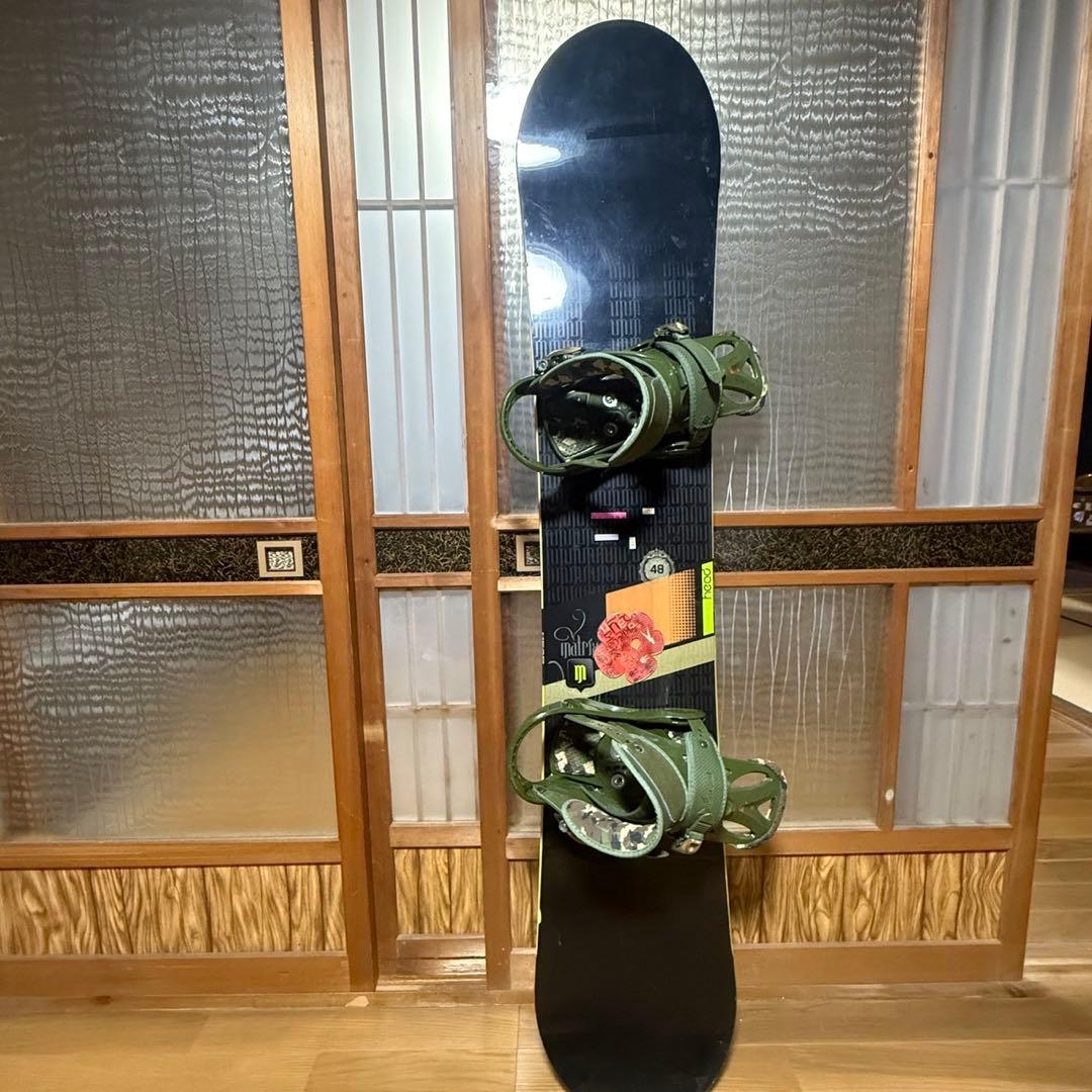 Head MATRIX Burton FSビンディング スノーボード　セット