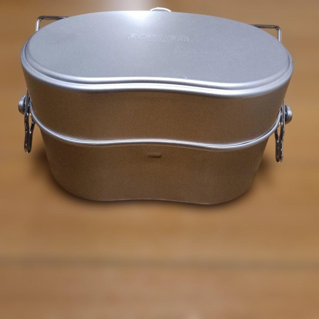 【新品未使用】エバニュー　山岳飯盒二型　EBY636　アルミニウム