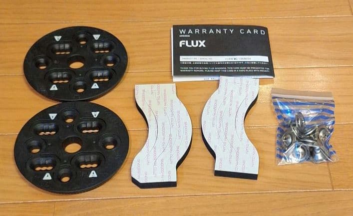 FLUX XF グレー スノーボードビンディング M