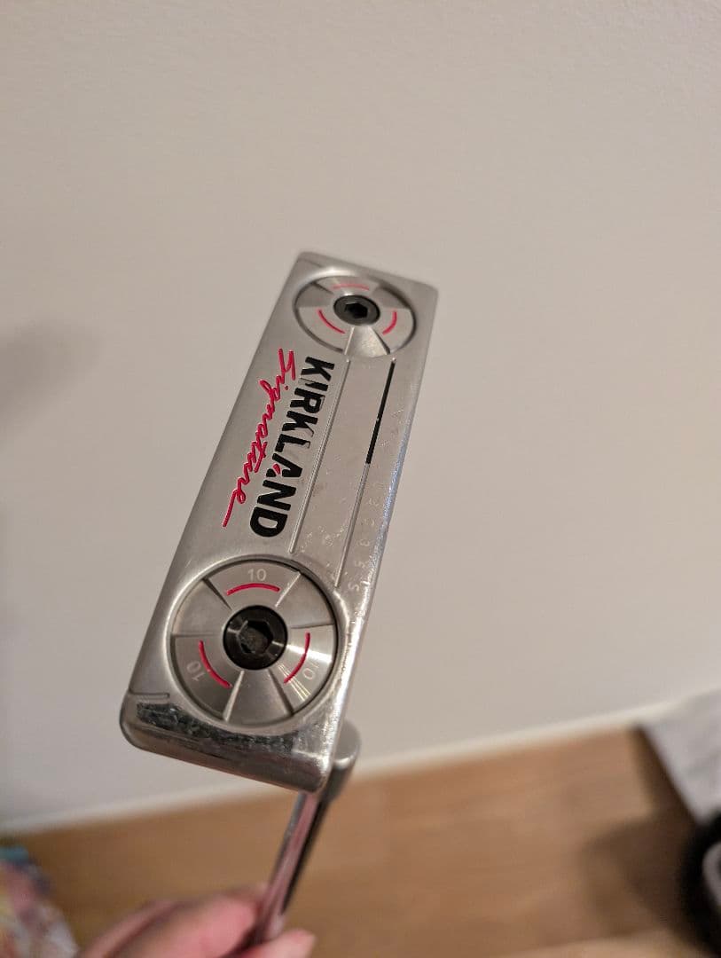 コストコks1パター　Kirkland Signature ウェイトキット付
