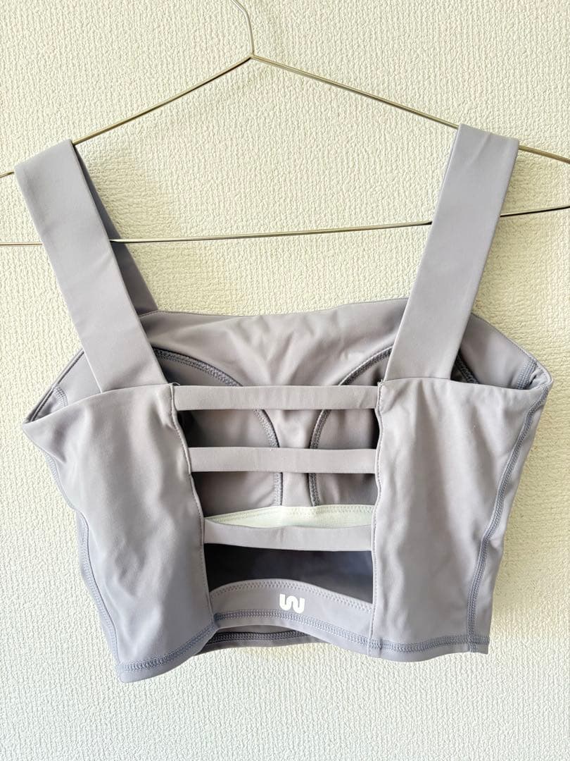 新品・未使用・Werthy 野沢和香　トップス　Sサイズラベンダー　YOGA