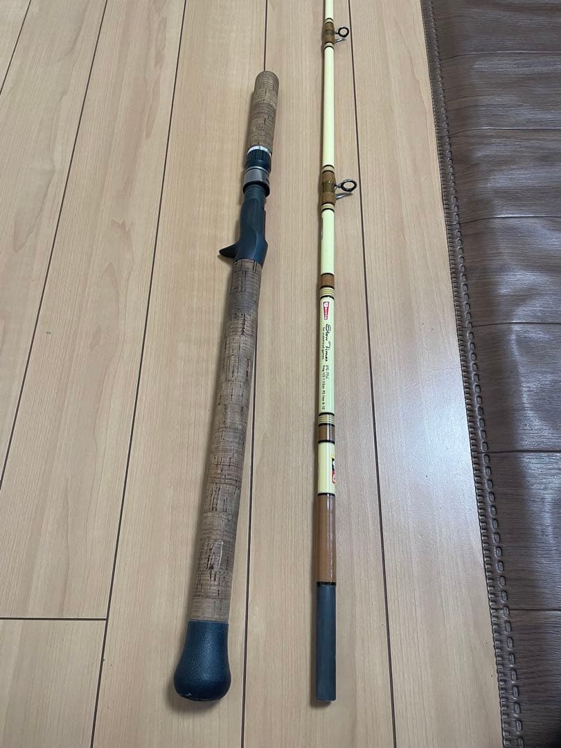 ジャンク　アブガルシア　スロータイムズSTC77LC 雷魚ロッド　ナマズロッド