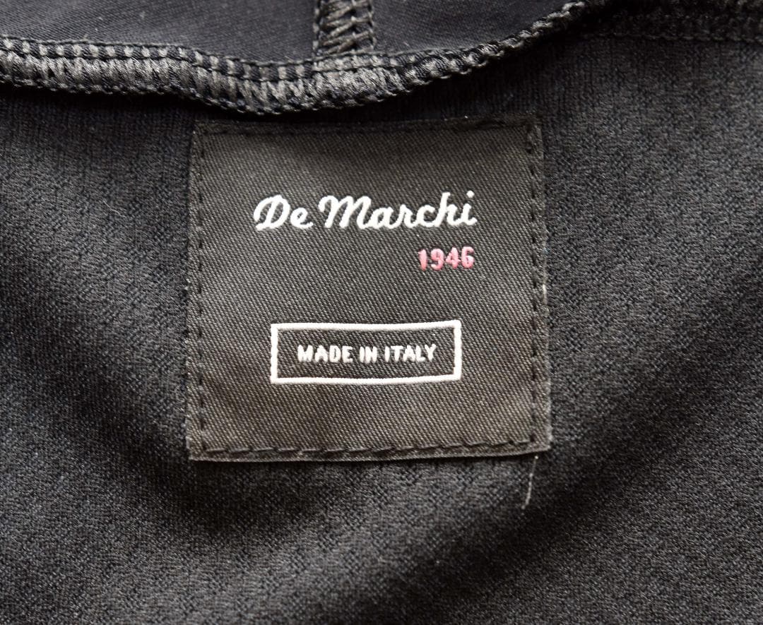De Marchi★デマルキ Veloce ジャージ size:M 黒