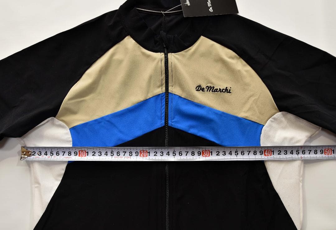 De Marchi★デマルキ Veloce ジャージ size:M 黒