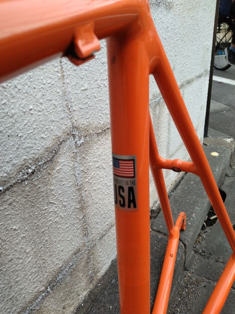 cannondale 650C フレーム　オレンジ