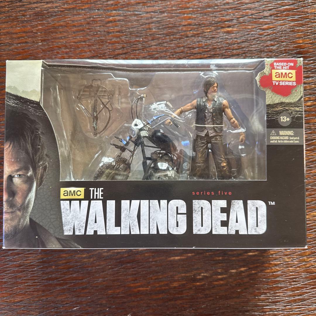 WALKING DEAD フィギュア ダリル・ディクソン with チョッパー