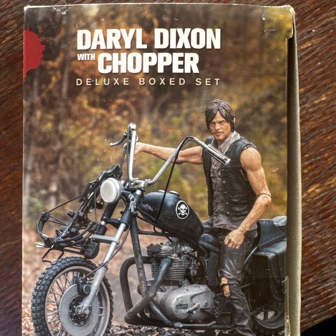 WALKING DEAD フィギュア ダリル・ディクソン with チョッパー