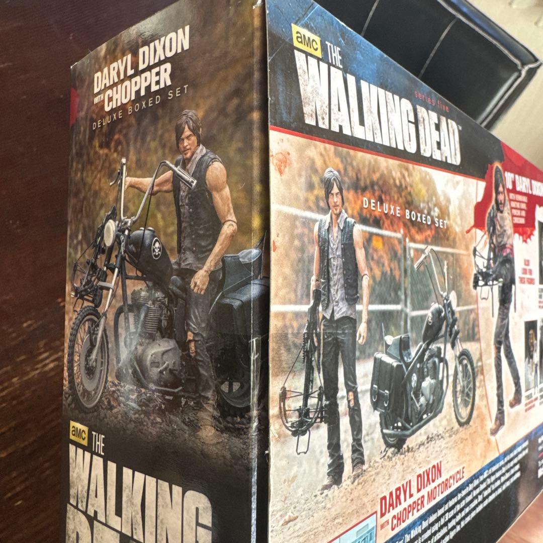 WALKING DEAD フィギュア ダリル・ディクソン with チョッパー