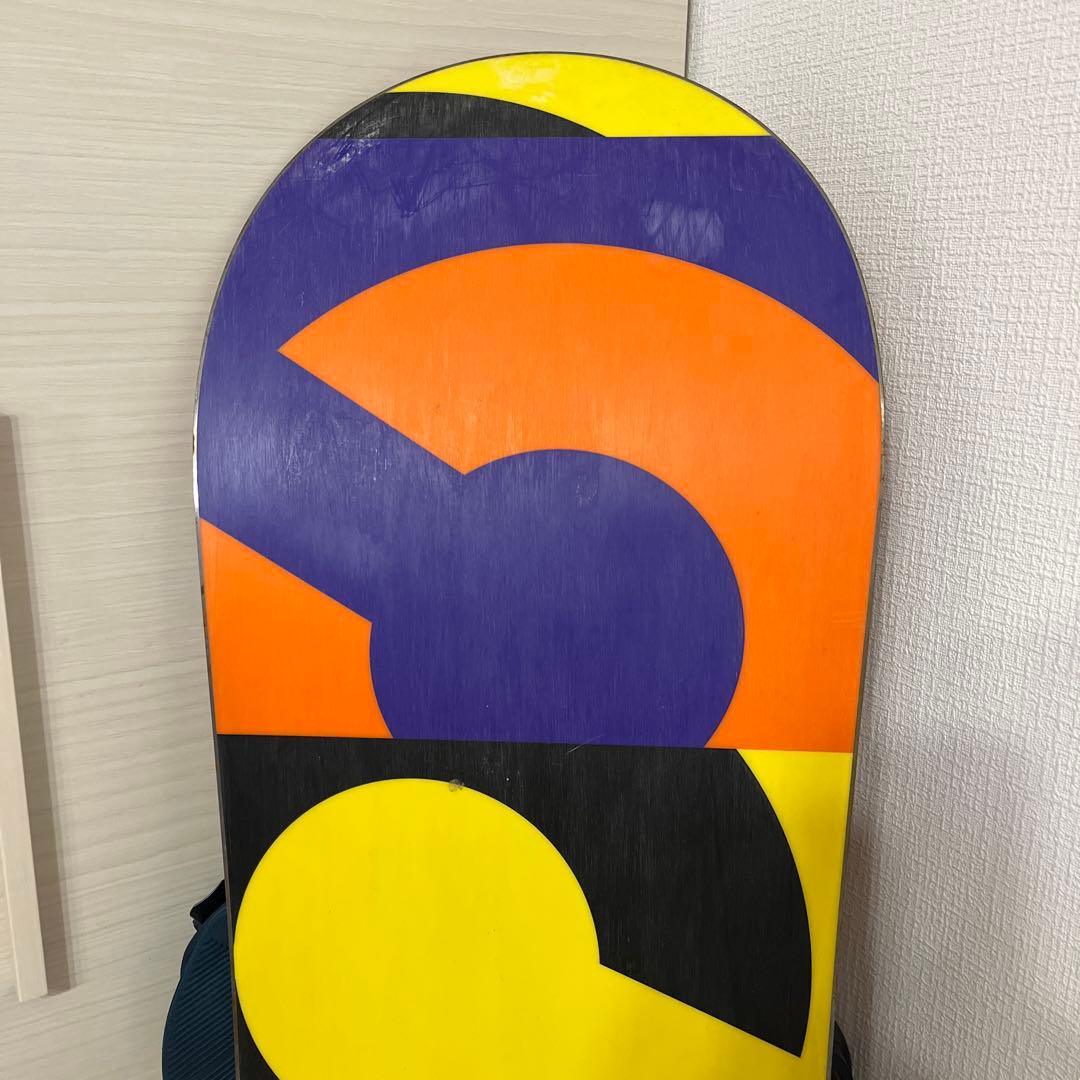 BURTON CUSTOM FLYING V 158cm スノーボードケース付き