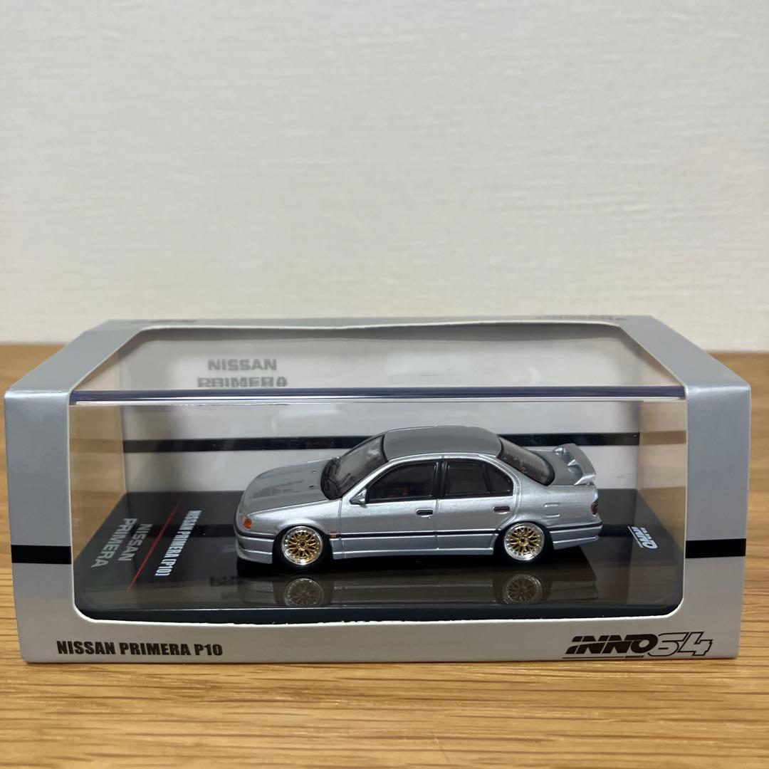 INNO 64 NISSAN PRIMERA P10 シルバー　プリメーラ