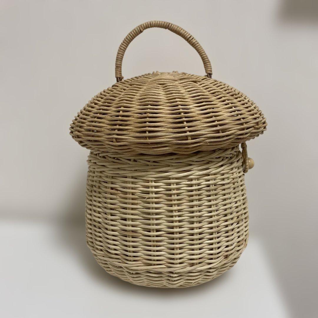 未使用olliella きのこバスケット かご ドールハウス オリエラ 正規品