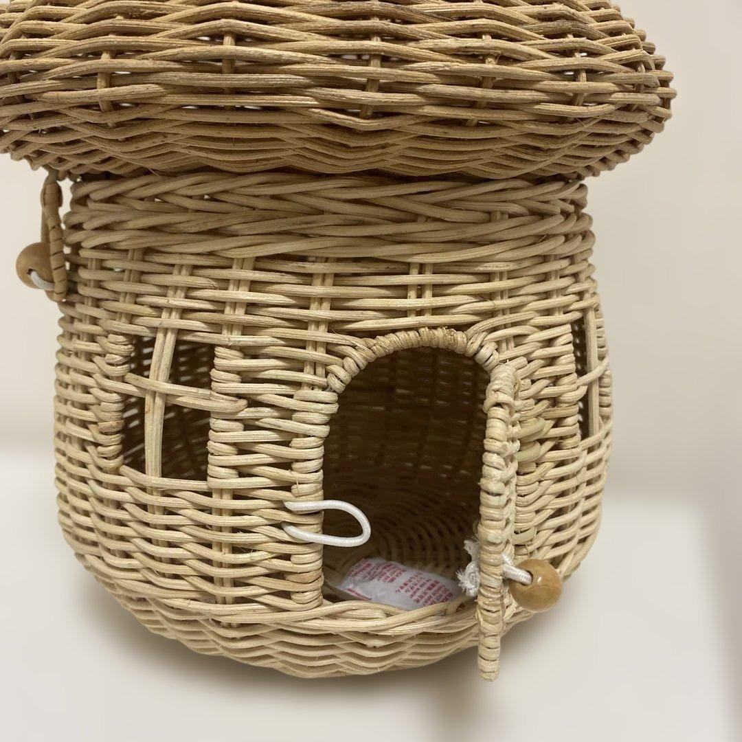 未使用olliella きのこバスケット かご ドールハウス オリエラ 正規品