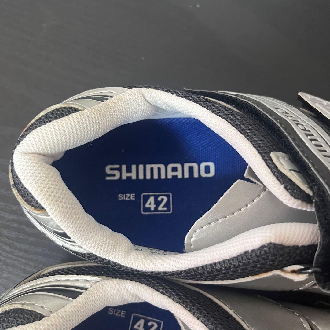 SHIMANO シマノ　サイクルシューズ　グレー　26.5cm