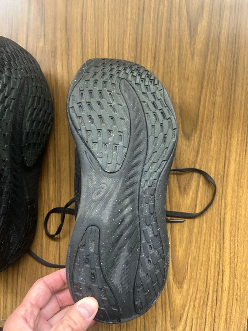アシックス　ゲルニンバス26 ブラック　26.5センチ　美品