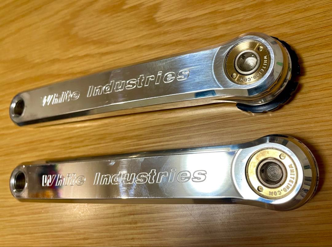 ホワイトインダストリー　クランク　スクエアテーパー　170 ロードクランク