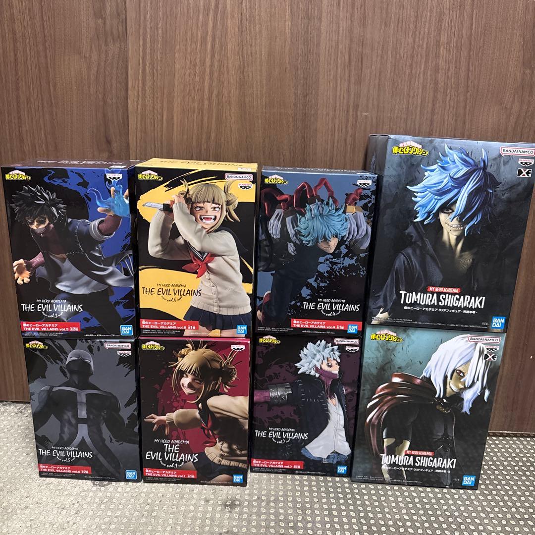 僕のヒーローアカデミア THE EVIL VILLAINS 8体セット