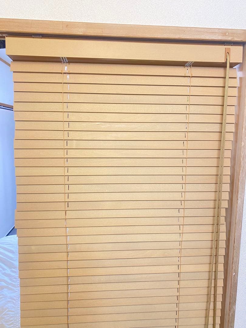 ② タチカワ　フォレティア　木製ブラインド 74cm 204cm