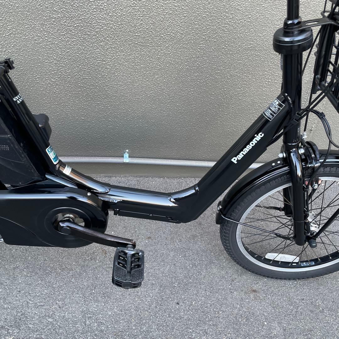 【引き取り限定】 Panasonic電動アシスト自転車20インチ ブラック