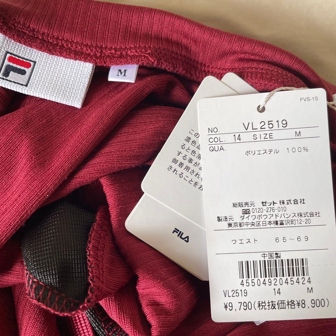 FILA ハウンドトゥース Tシャツスコートセットアップ秋カラー