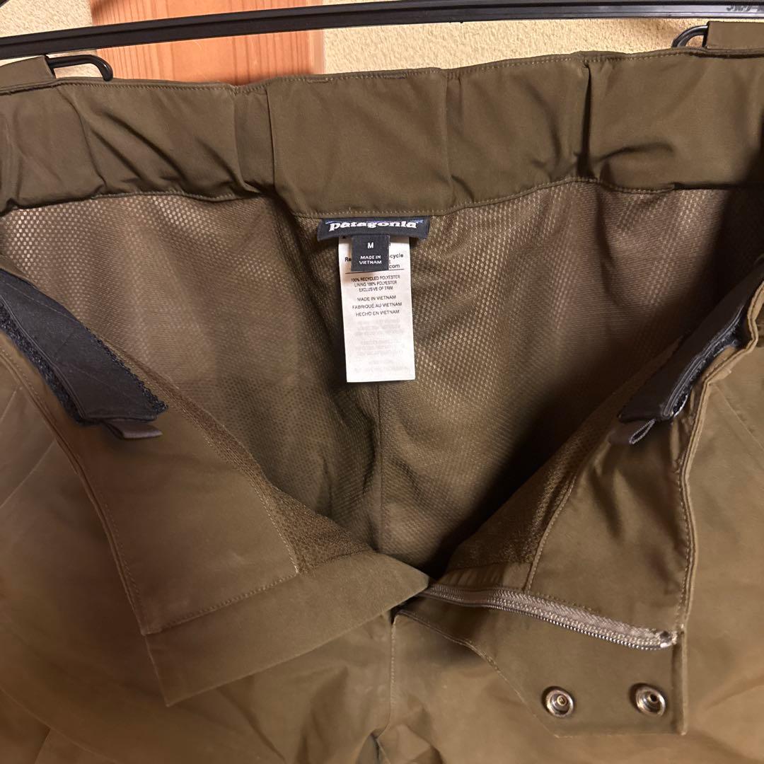 patagonia スノーボードパンツ Mサイズ オリーブグリーン