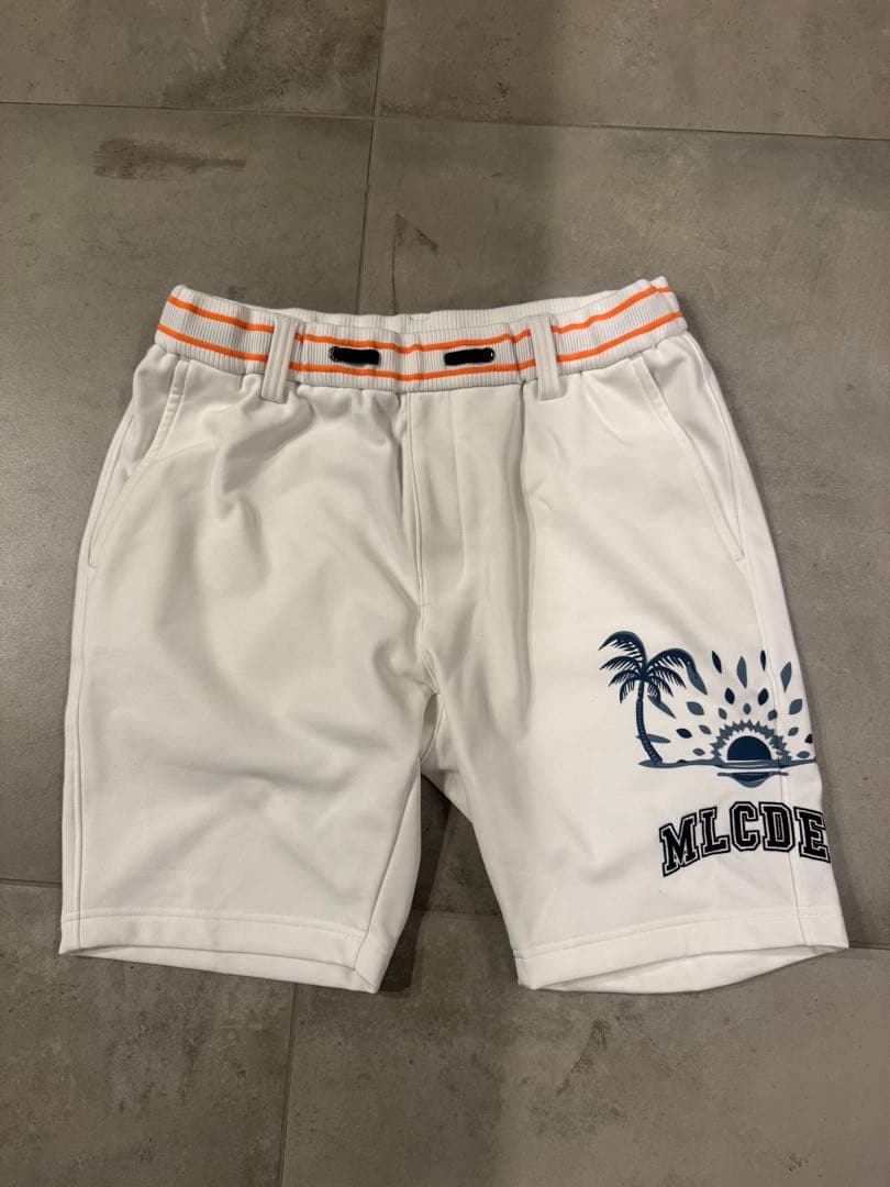【美品】現行品　MARK & LONA メンズゴルフパンツ 46(M) ホワイト