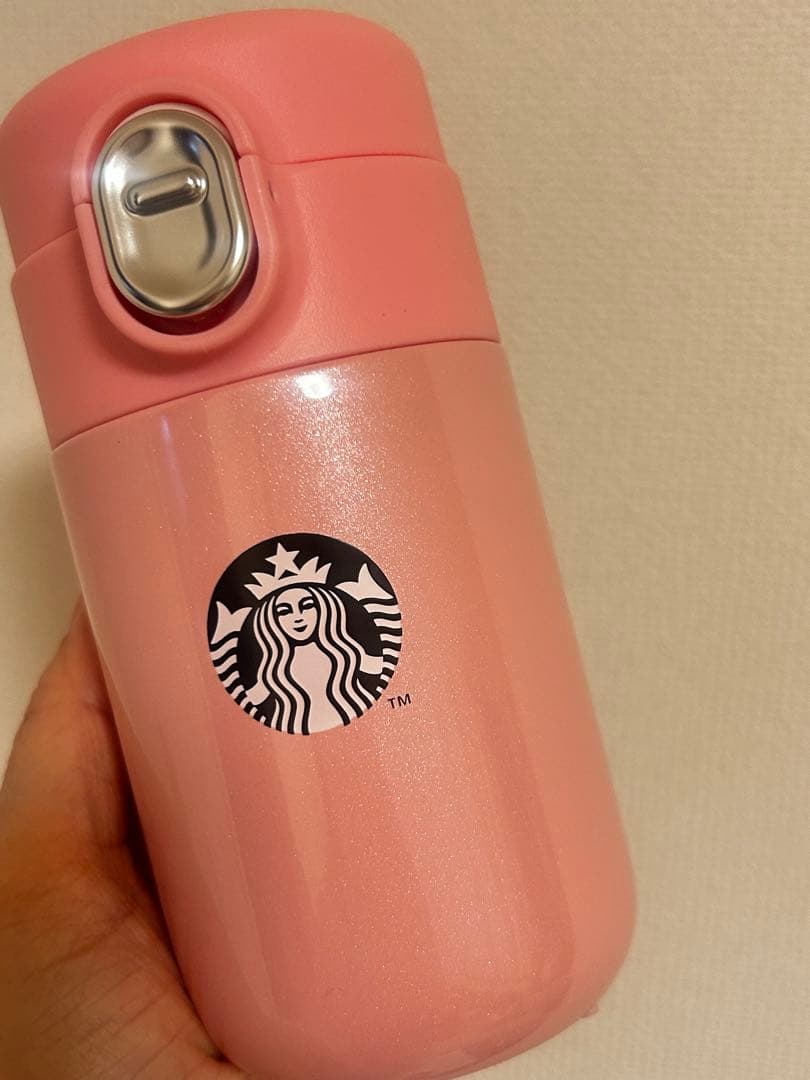 タイ　スターバックス　タンブラー　ハート　スリーブ付