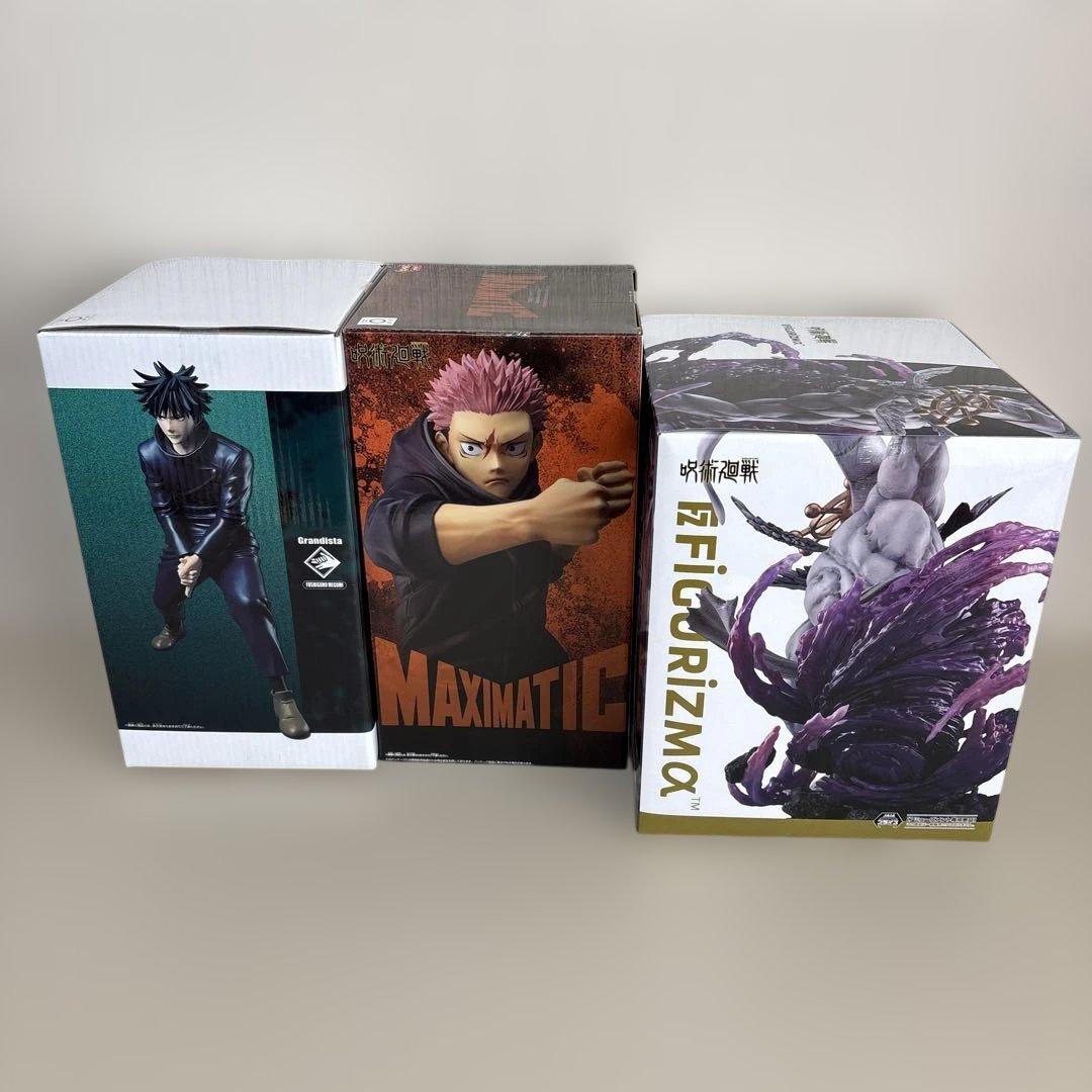 呪術廻戦フィギュアコレクション 3点セット