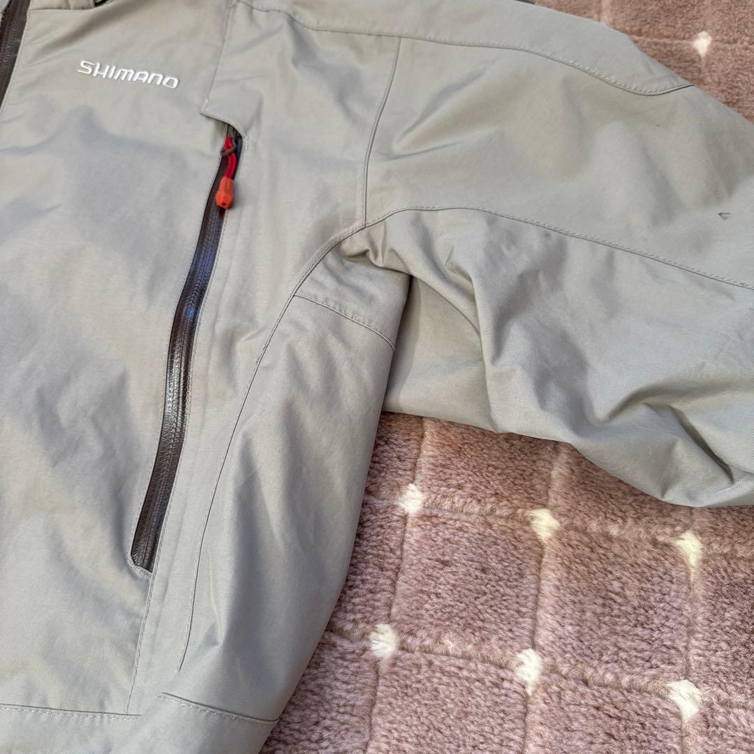 SHIMANO シマノ　防水透湿素材ドライシールド　レインウェア　釣り　ナイロン