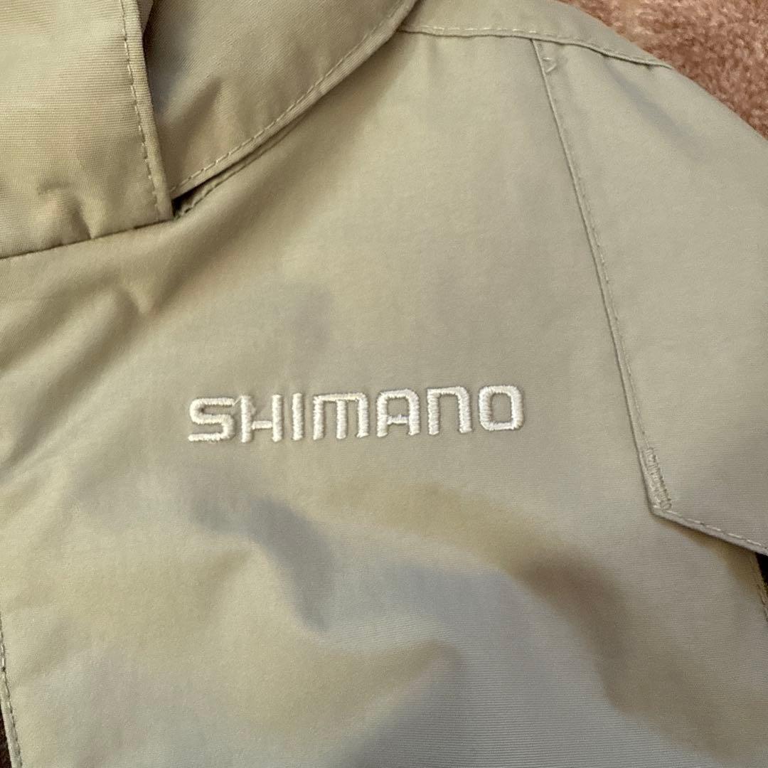 SHIMANO シマノ　防水透湿素材ドライシールド　レインウェア　釣り　ナイロン