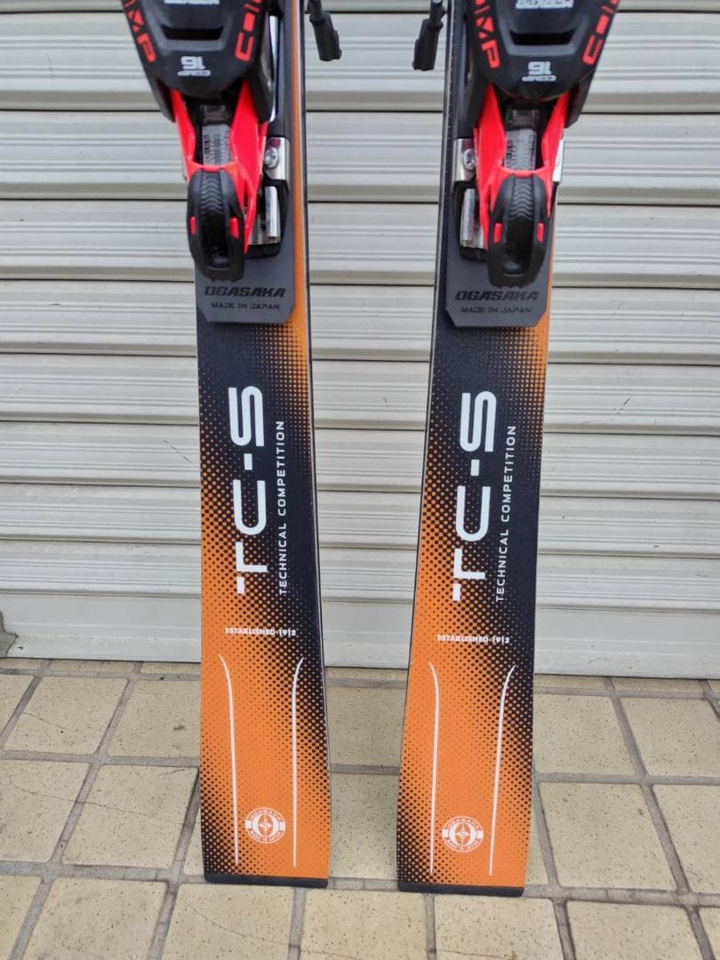 OGASAKA/オガサカ TC-S 165cm スキー板/ビンディング付き！