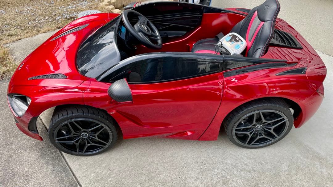 【中古】マクラーレン 720S 電動乗用ラジコンカー 乗用玩具 子供用 電動カー