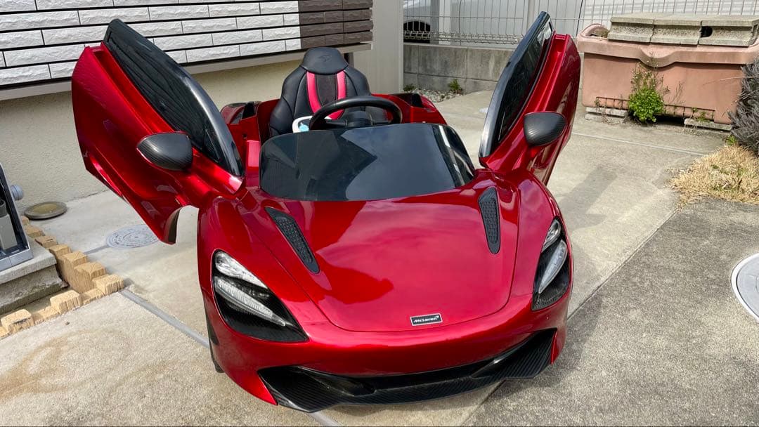 【中古】マクラーレン 720S 電動乗用ラジコンカー 乗用玩具 子供用 電動カー