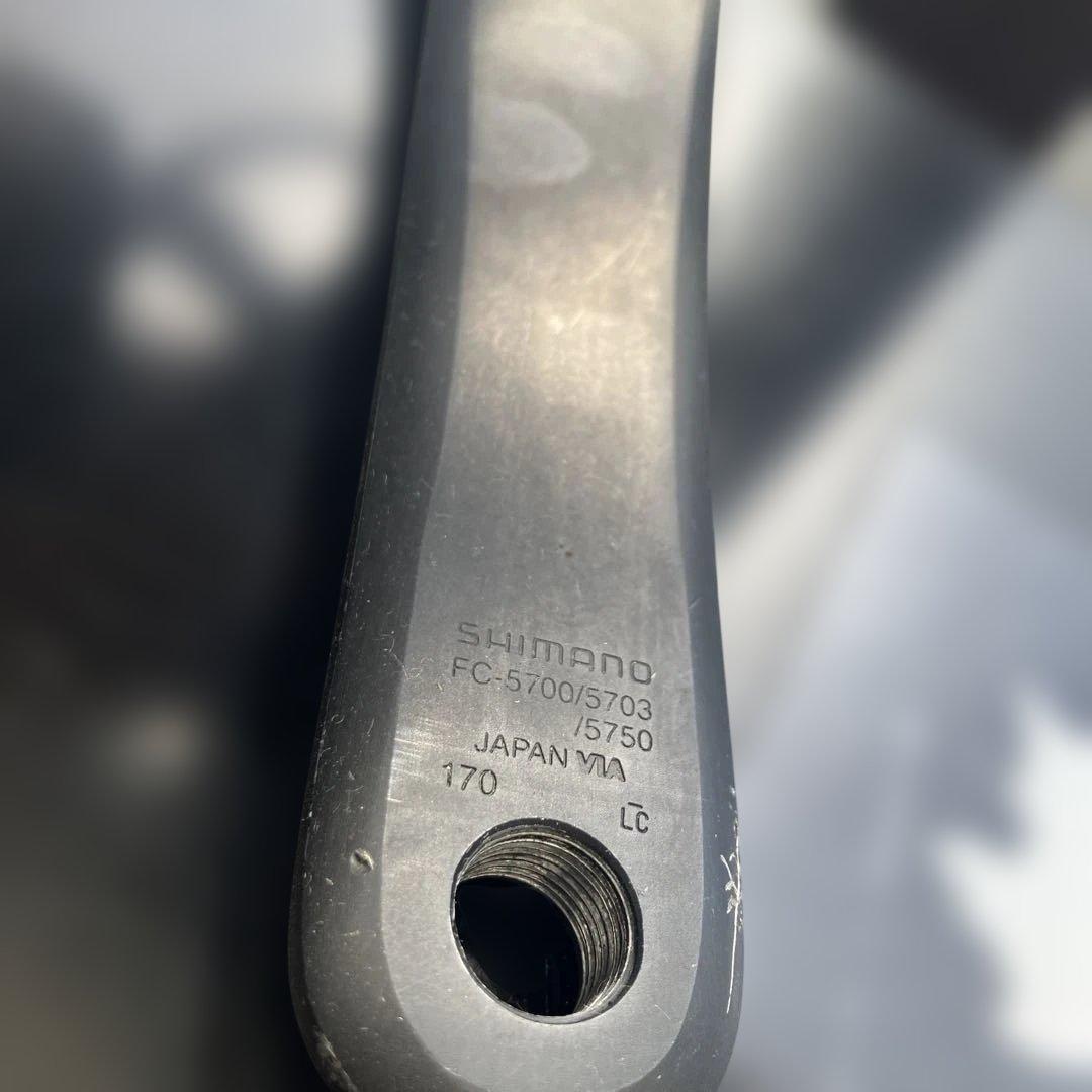 SHIMANO 105 FC-5700 クランクセット 170mm