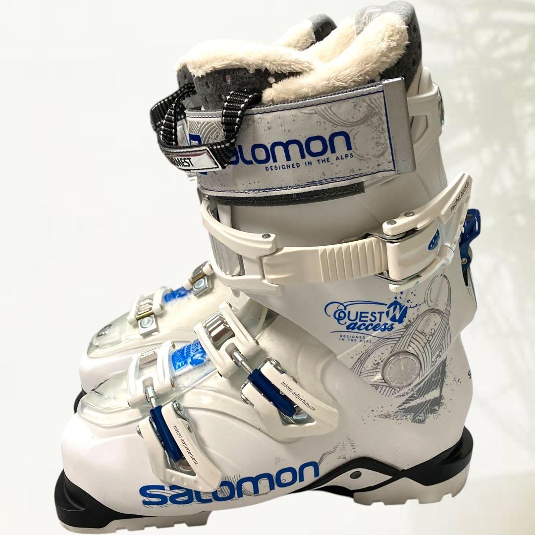 salomon QUEST ACCESS CRUISE W 23 白　ボア