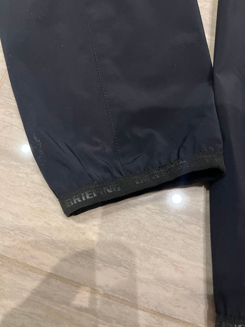 ブリーフィング ゴルフ 黒 MS POCKETABLE WIND BLOUSON