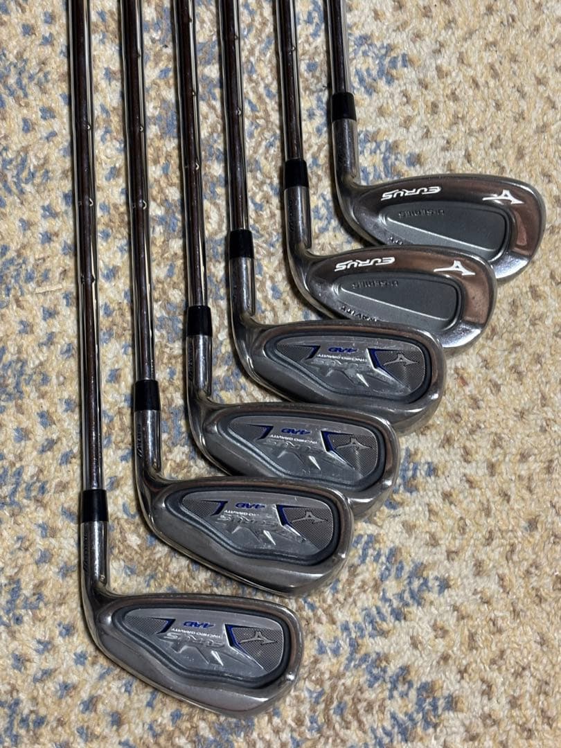 MIZUNO ミズノ EURUS 4AD 6本セット Sシャフト