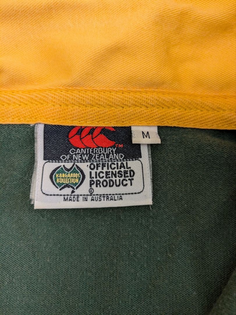 90´s オーストラリア製 　ラガーシャツ　カンタベリー　　日本サイズL