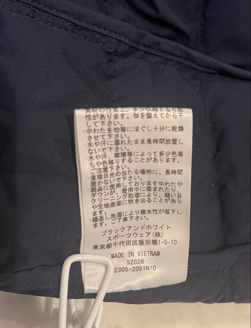 美品　未使用に近い　and per se キルティングジャケット M パーカー