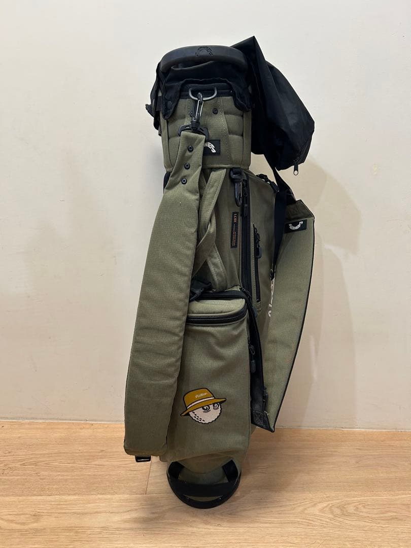 Malbon Golf キャディバッグ オリーブグリーン