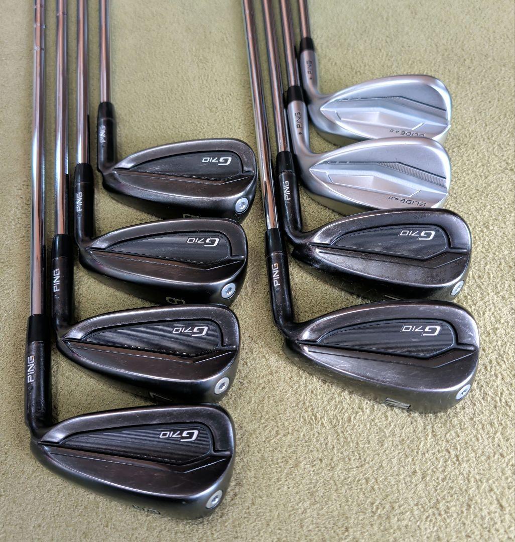 PING G710 6〜U＋GLIDE4.0 54° 58°８本セット日本正規品