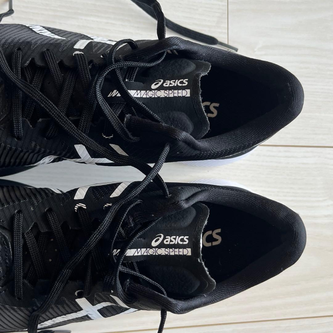 アシックス マジックスピード3 26.5cm ワイド　asics ブラック　美品