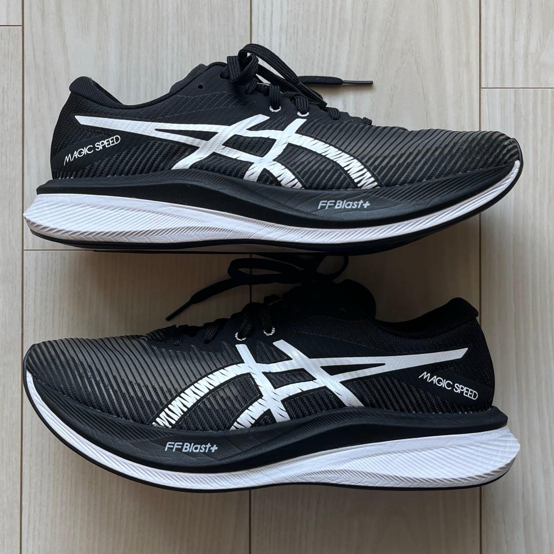 アシックス マジックスピード3 26.5cm ワイド　asics ブラック　美品
