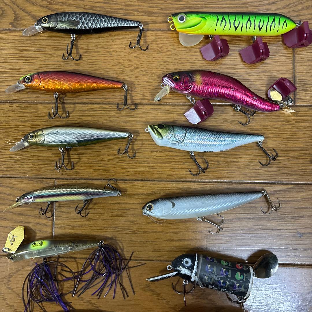 ［バス釣り引退セット］ハードルアーセット 40個