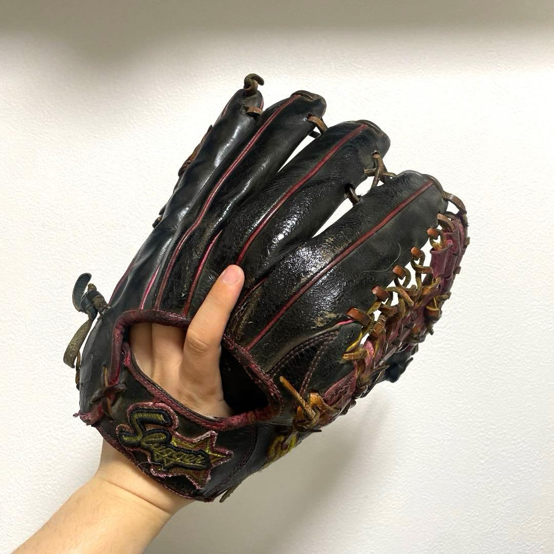 スラッガー 千葉ロッテ清田モデル プロ使用 硬式 外野手