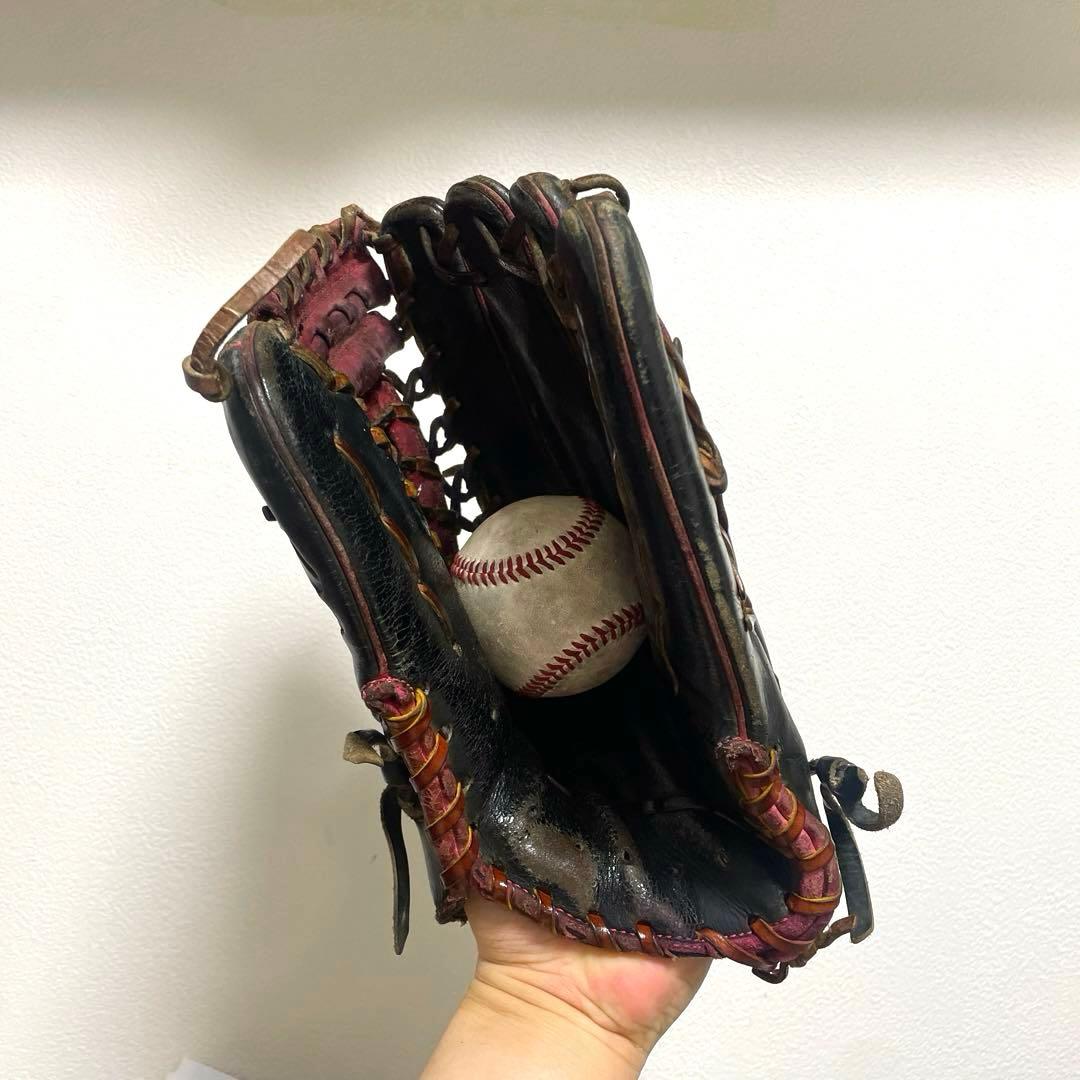 スラッガー 千葉ロッテ清田モデル プロ使用 硬式 外野手