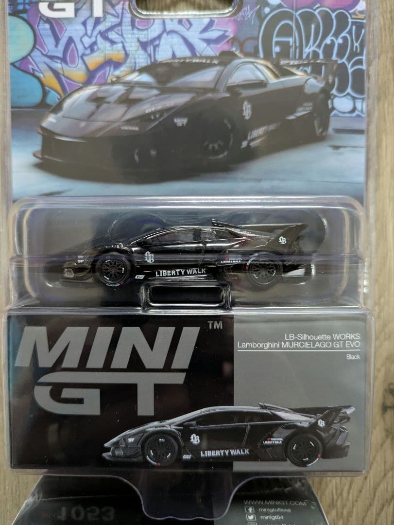 MINI GT LB ランボルギーニ ムルシエラゴ GT EVO