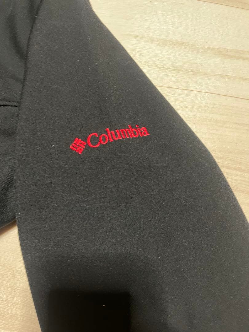 Columbiaブラックフルジップジャケット Manchester United