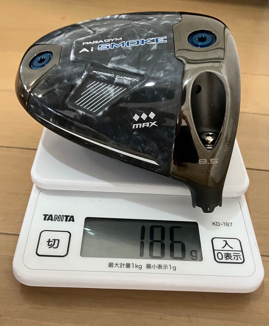 希少 Ai SMOKE トリプルダイヤモンドMAX ドライバー 8.5°